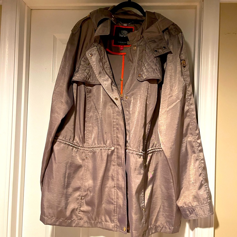 Vince Camuto Spring Jacket Gold/Bronze Color 2X